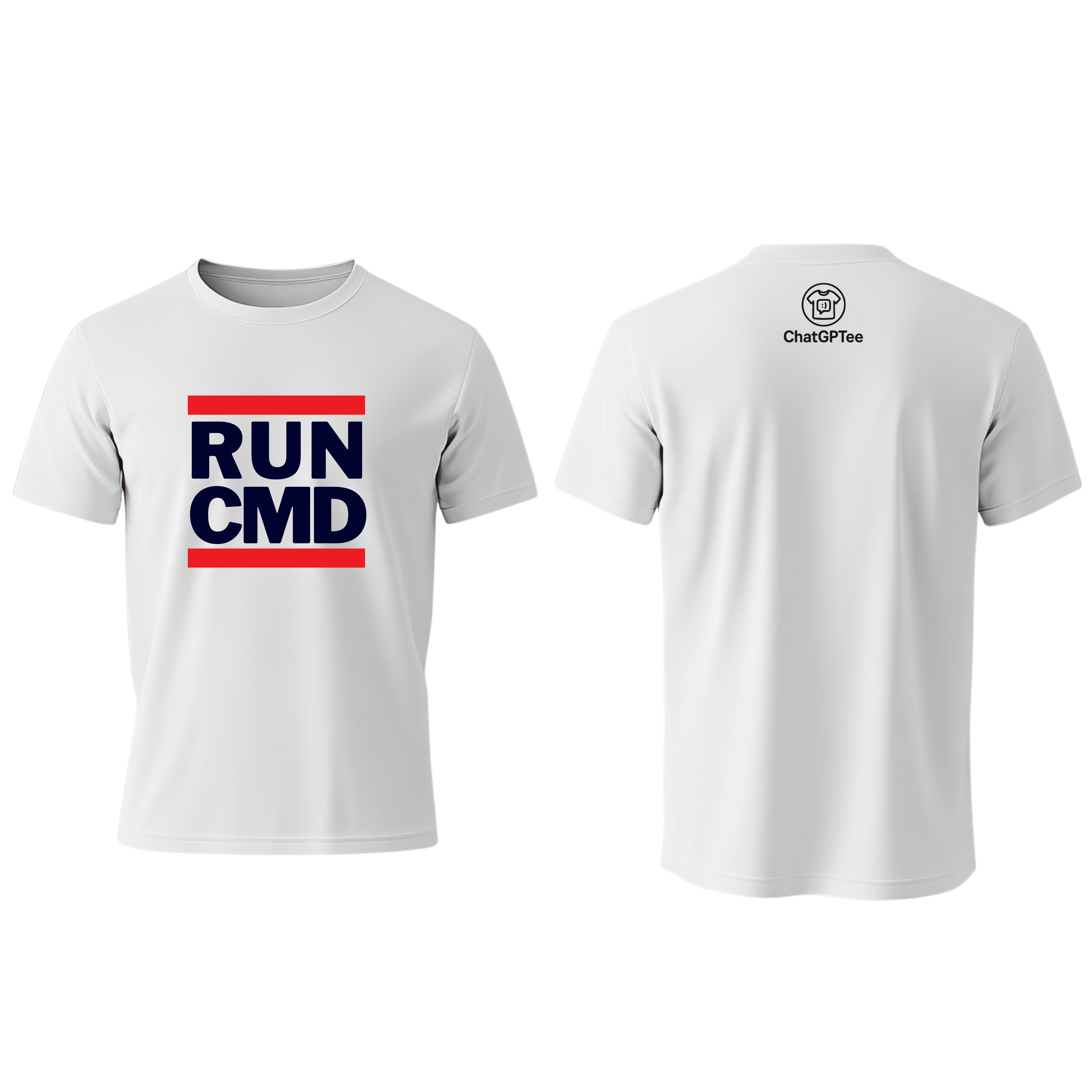 RUN CMD – Funny Developer T-Shirt