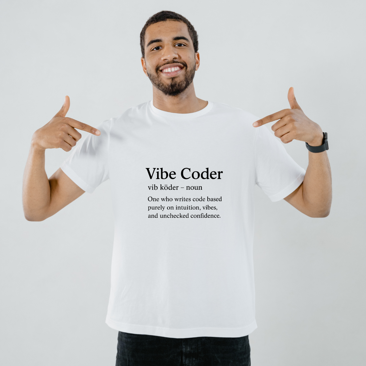 Vibe Coder – Funny Developer T-Shirt