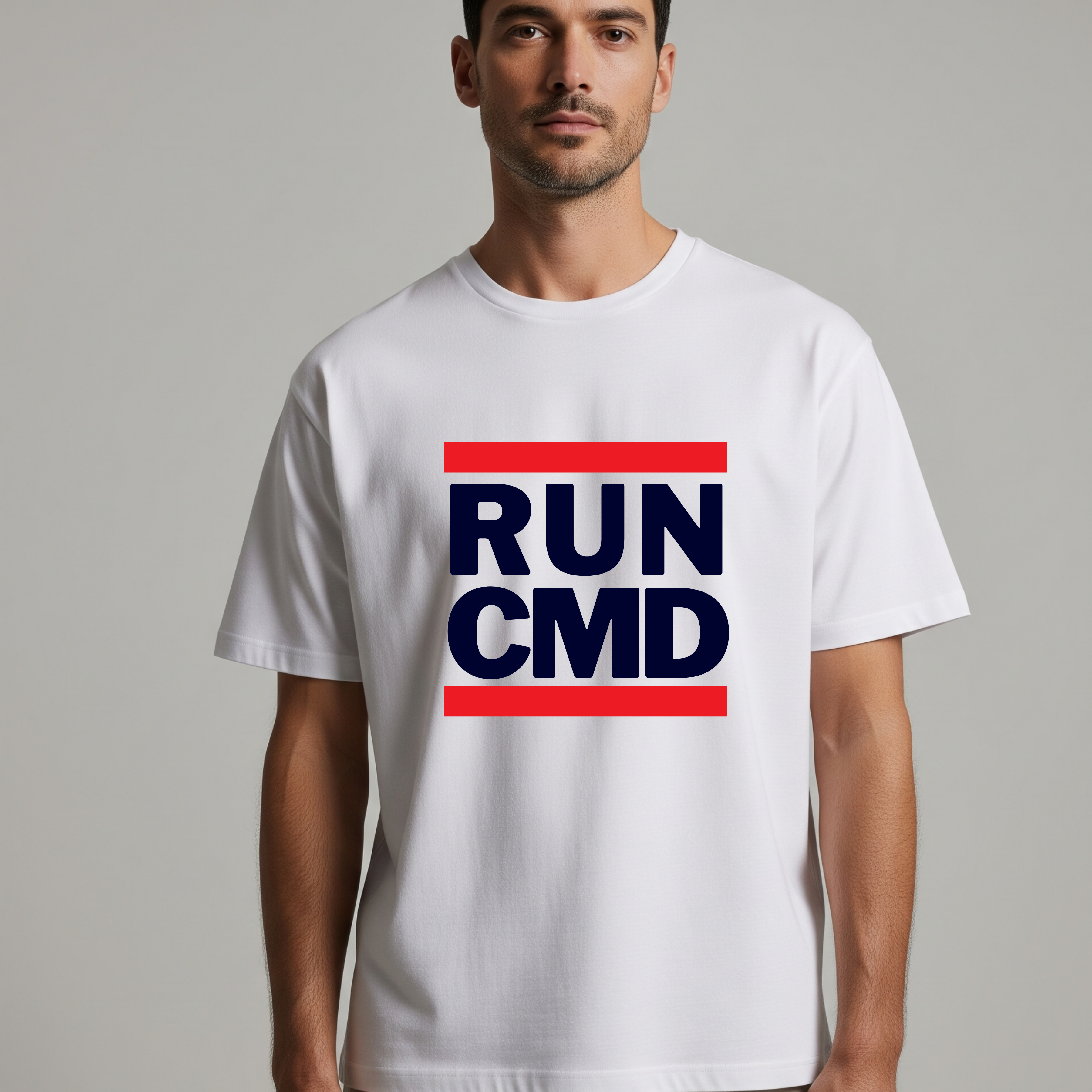 RUN CMD – Funny Developer T-Shirt