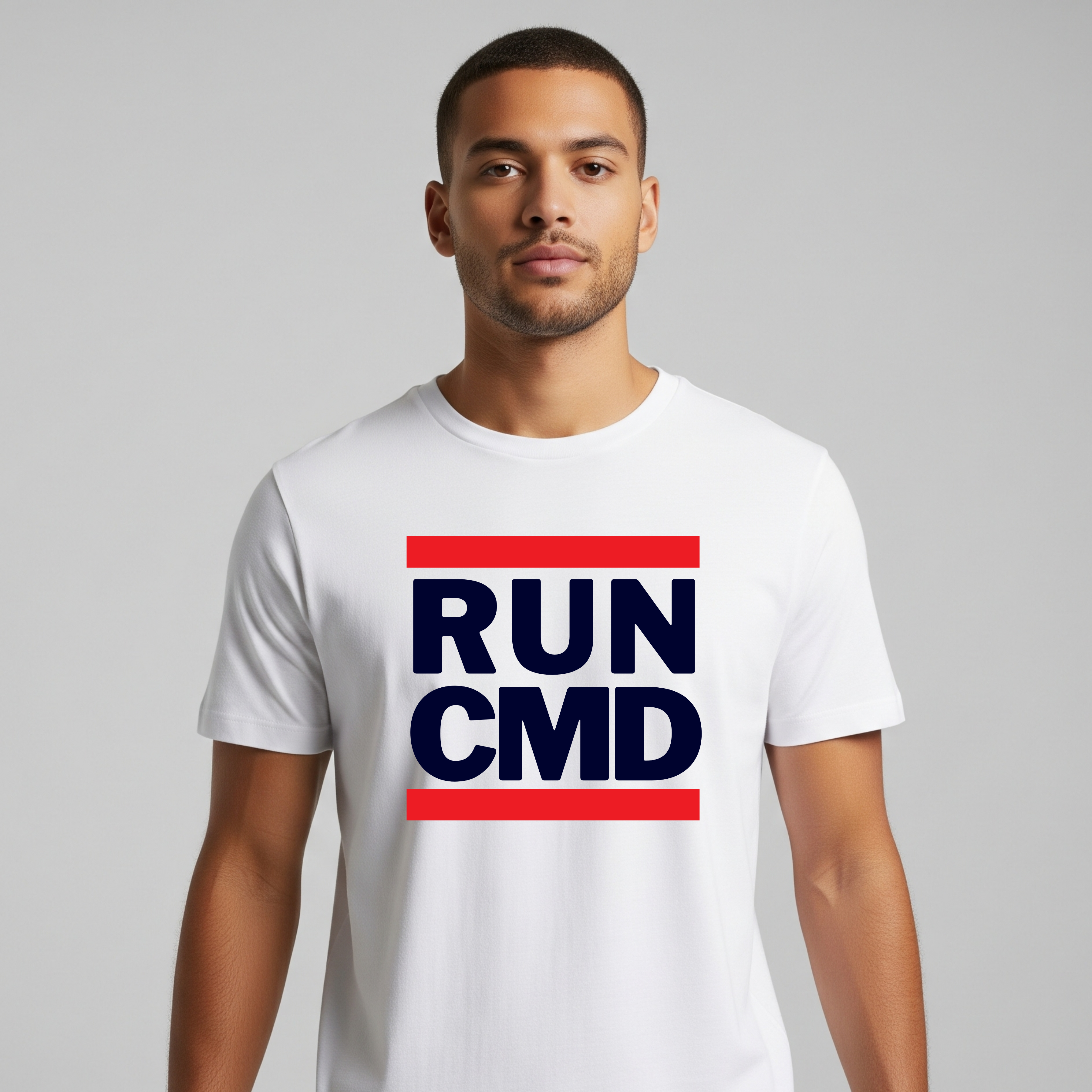 RUN CMD – Funny Developer T-Shirt