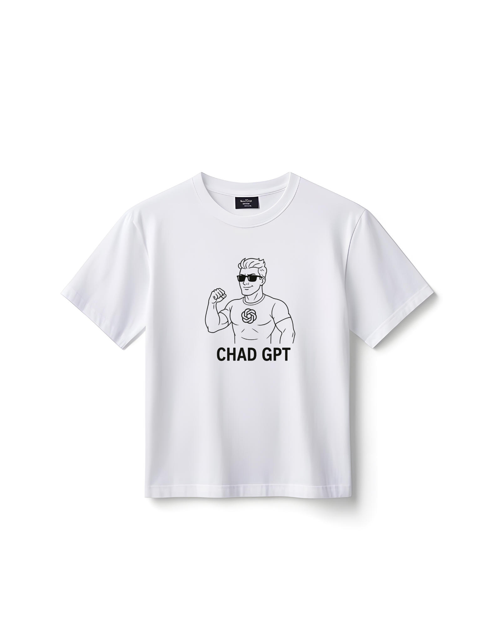 Chad GPT – Tech Bro Meme T-Shirt