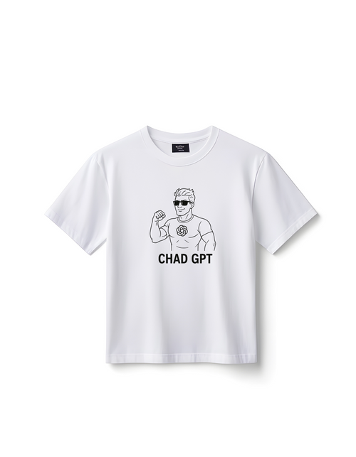 Chad GPT – Tech Bro Meme T-Shirt