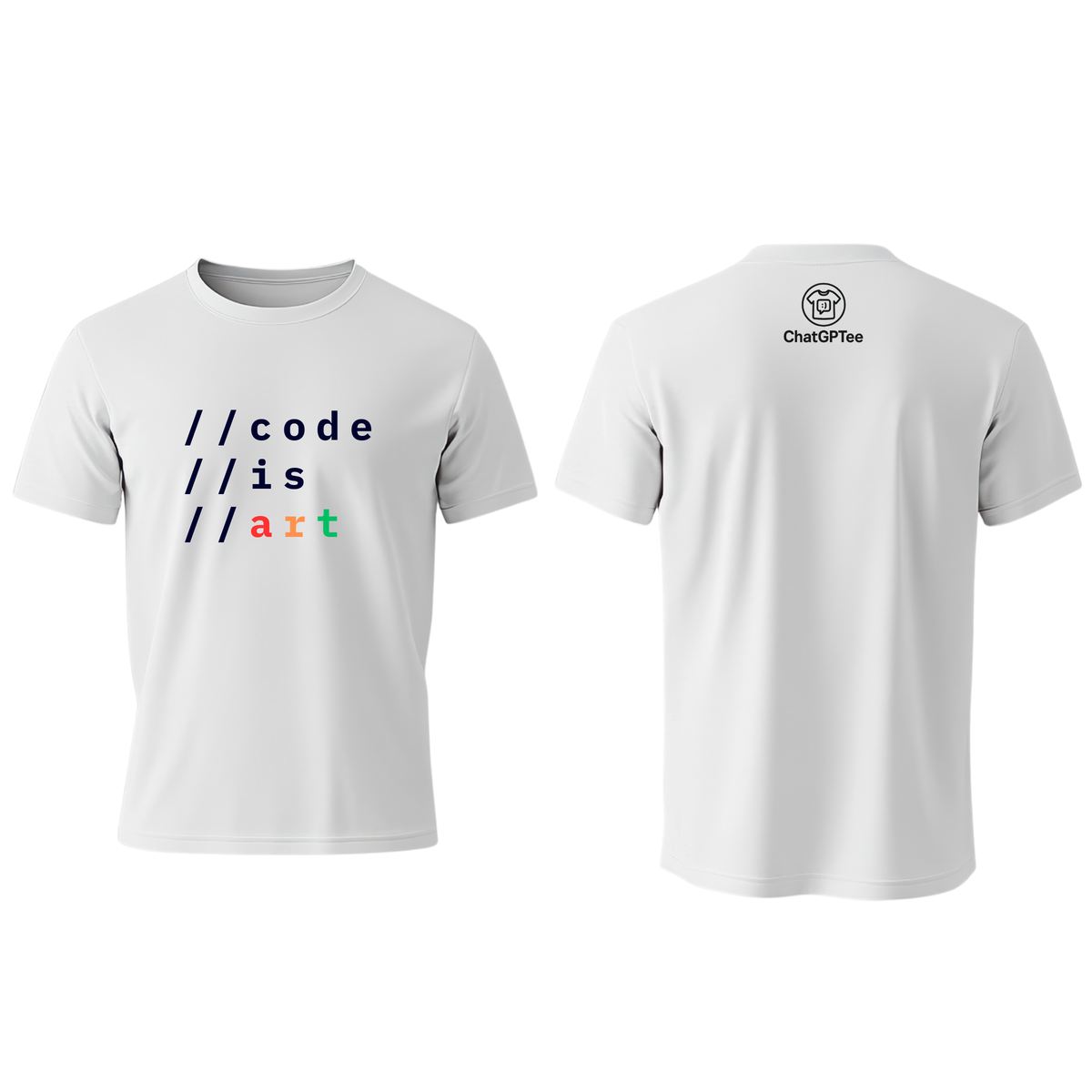 Code is Art – Developer Life T-Shirt