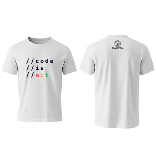 Code is Art – Developer Life T-Shirt