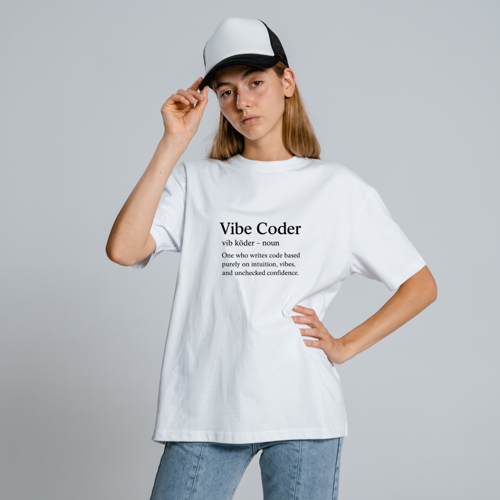Vibe Coder – Funny Developer T-Shirt
