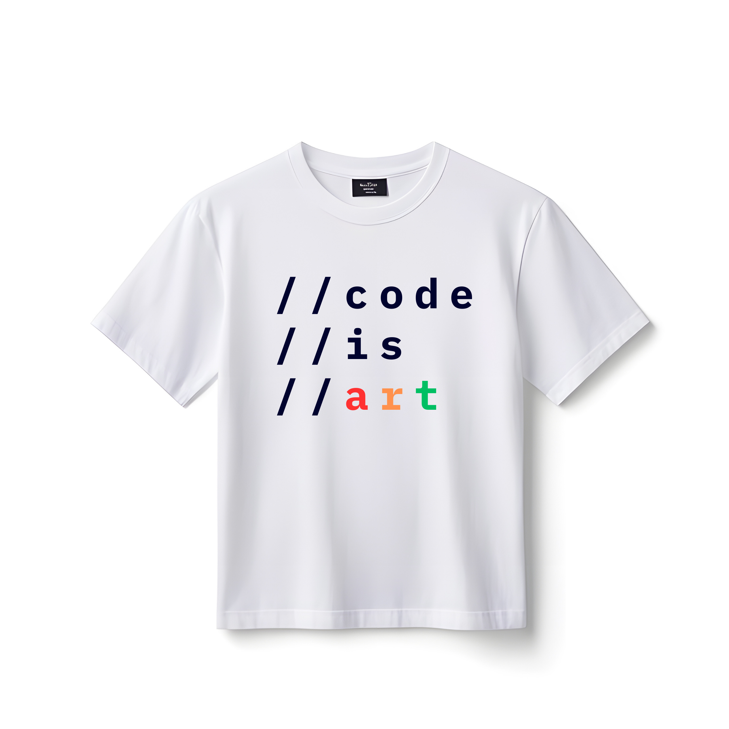 Code is Art – Developer Life T-Shirt
