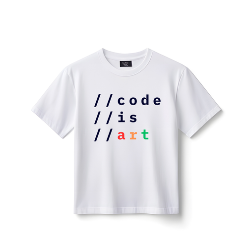 Code is Art – Developer Life T-Shirt