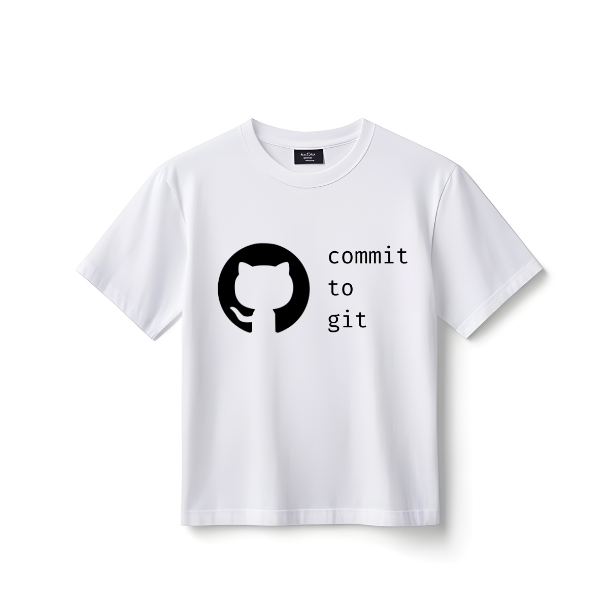 Commit to git – Funny Developer T-Shirt