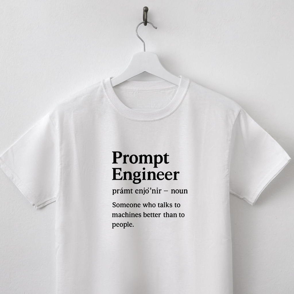 Prompt Engineer – Funny Developer T-Shirt