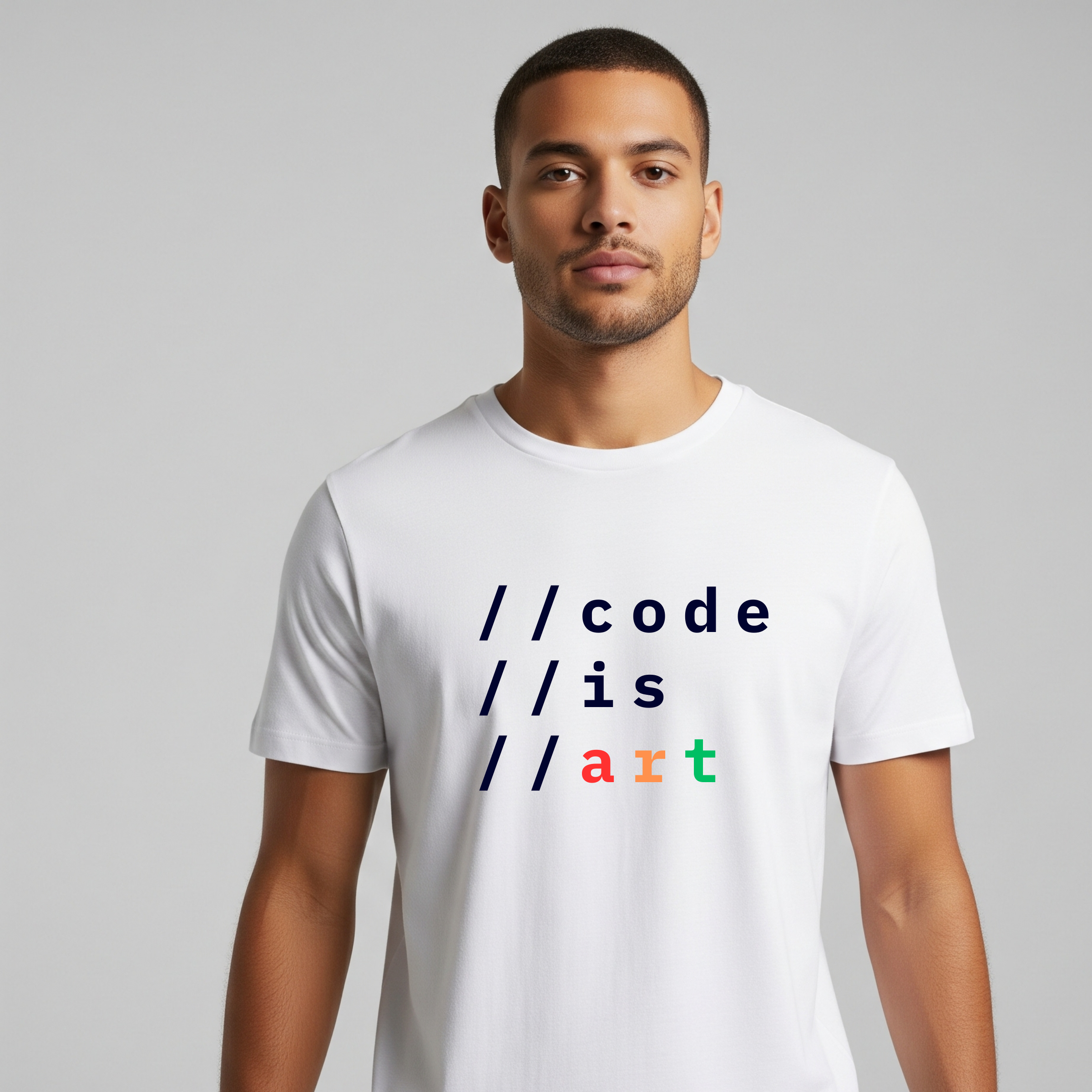 Code is Art – Developer Life T-Shirt