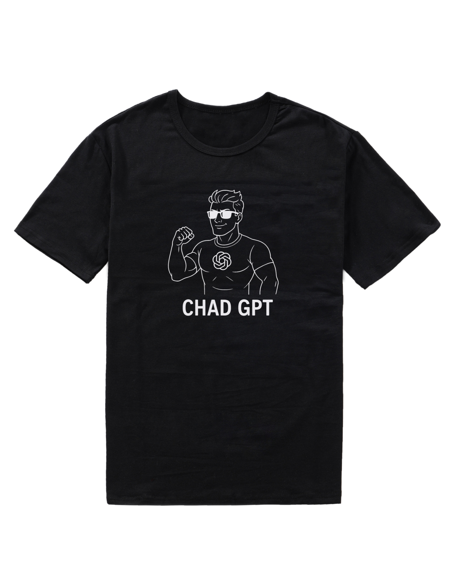 Chad GPT – Tech Bro Meme T-Shirt