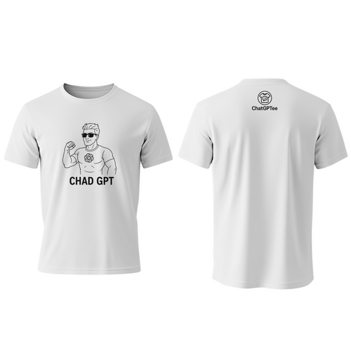 Chad GPT – Tech Bro Meme T-Shirt