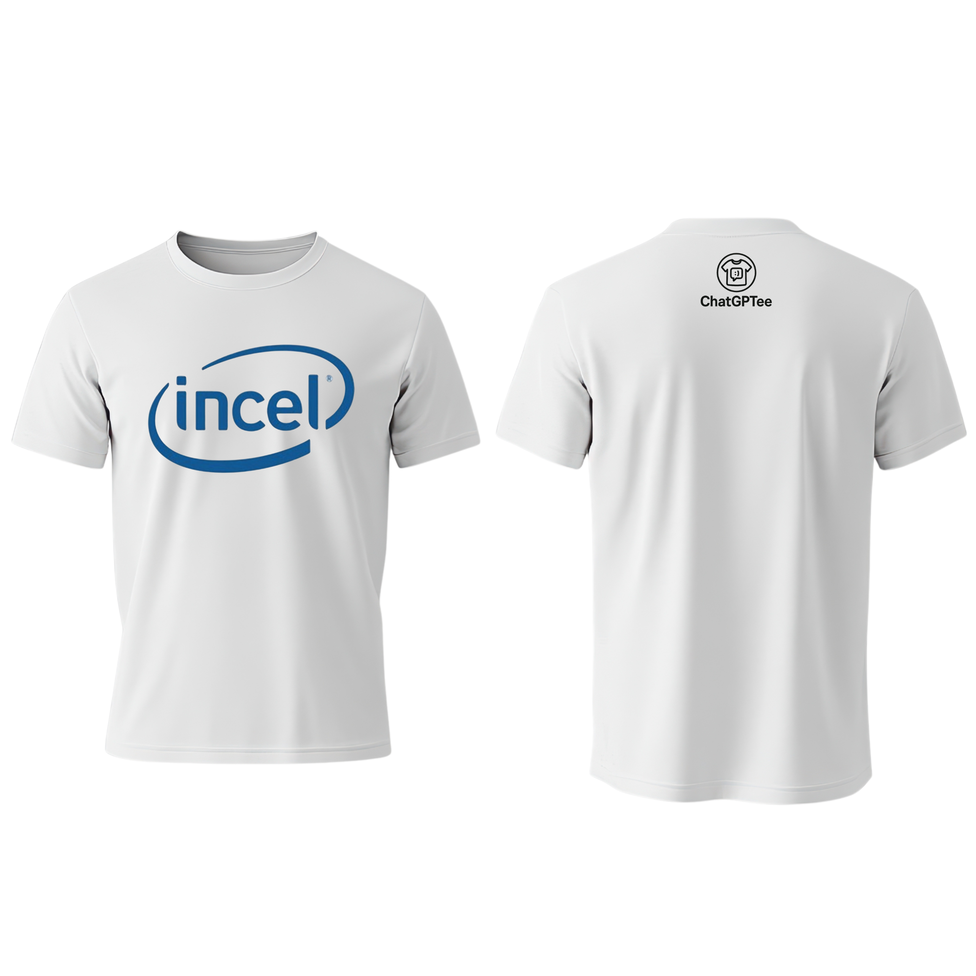 Incel – Tech Logo Parody T-Shirt